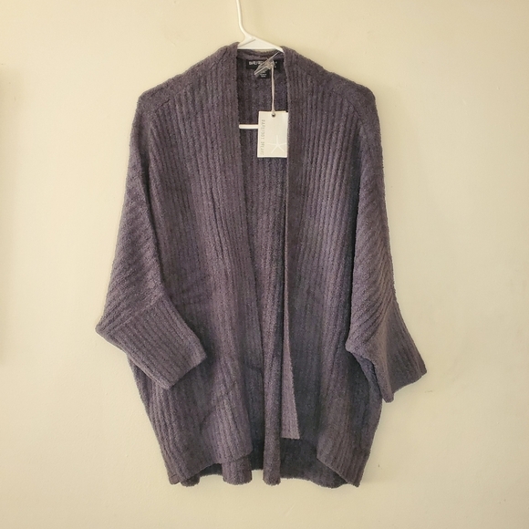 NWT Barefoot Dreams Cozychic Lite Ribbed Shrug Cardi Size Large/Extra Large - Picture 2 of 10